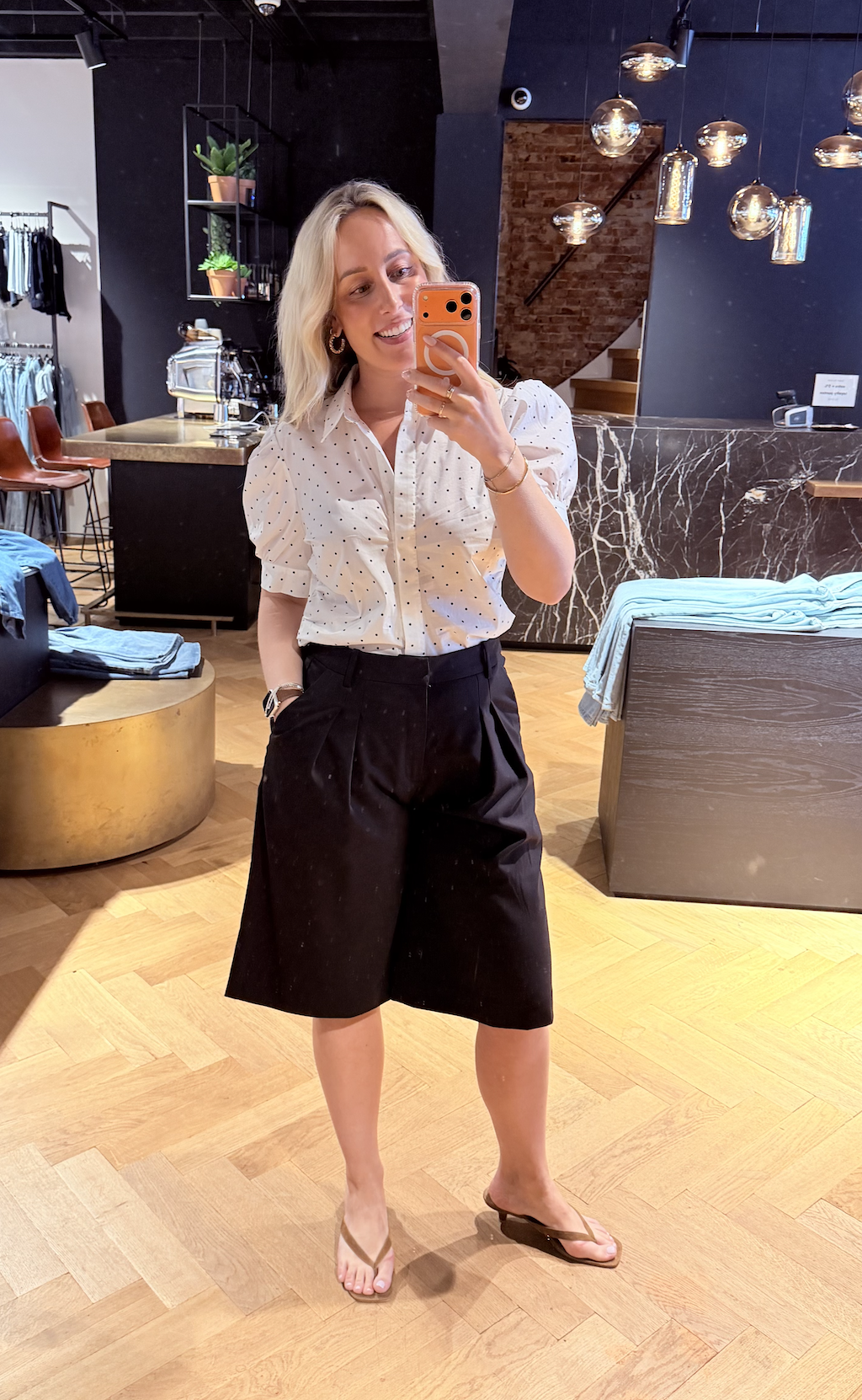 Frannie Dot Shirt