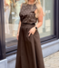 Yara Long Poplin Skirt