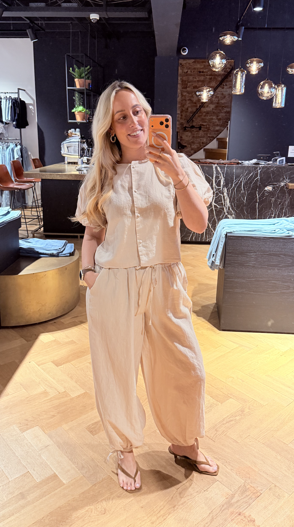 Roxane Balloon Linen Pants