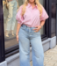 Etta Soft Stripe Stone Shirt