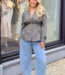 Enna Waist Pleat Blazer