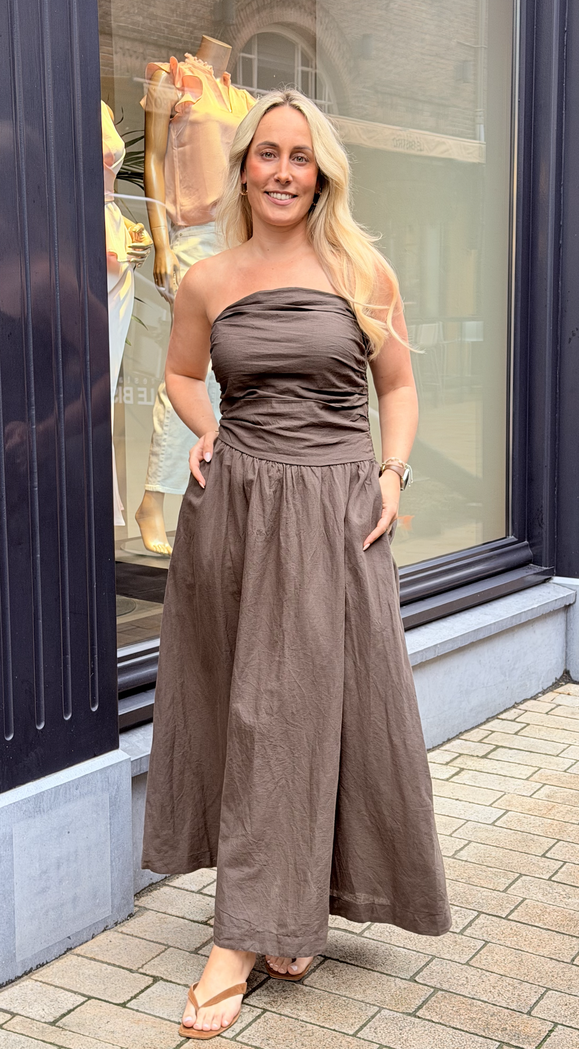 Kima Linen Dress