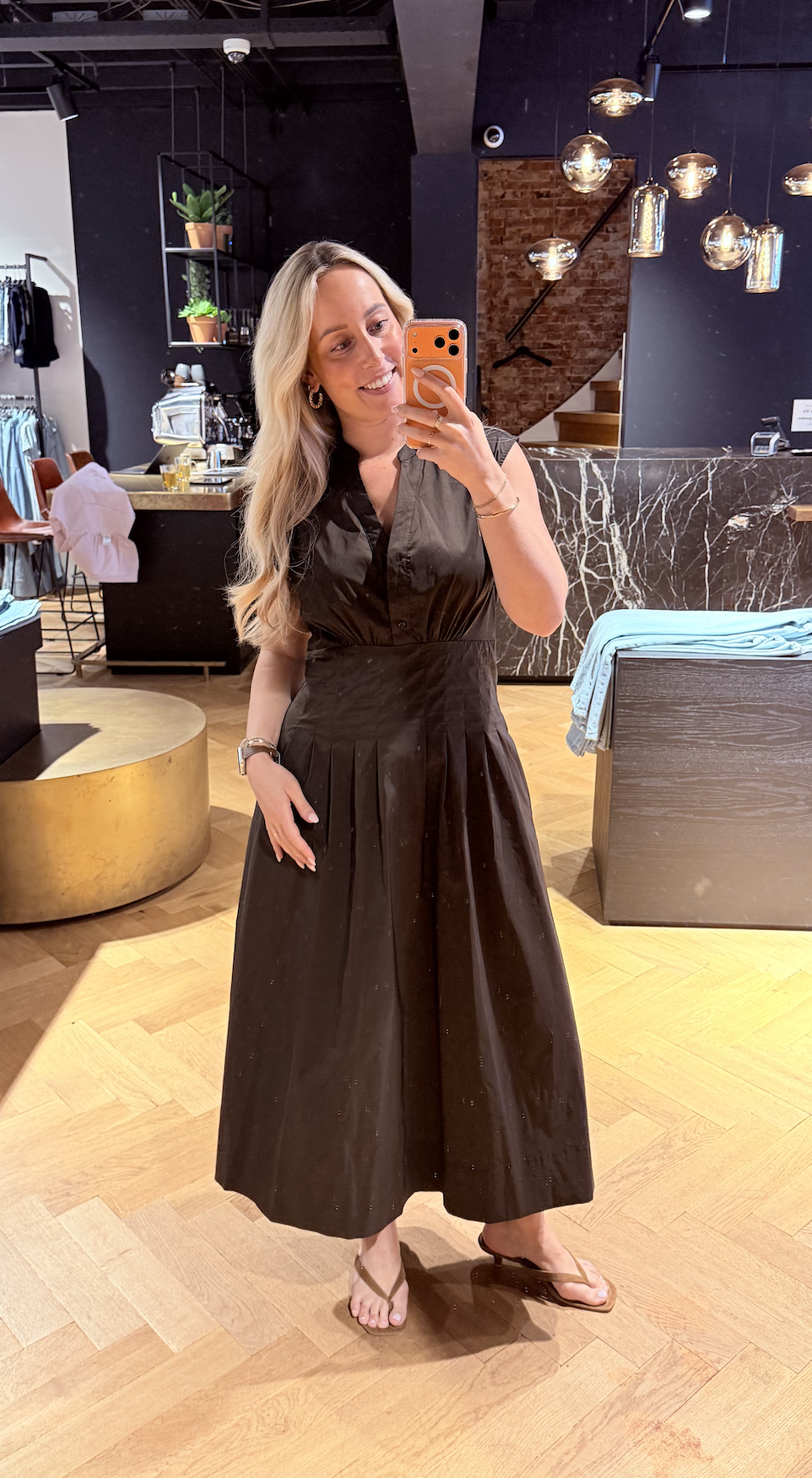 Irena Poplin Dress