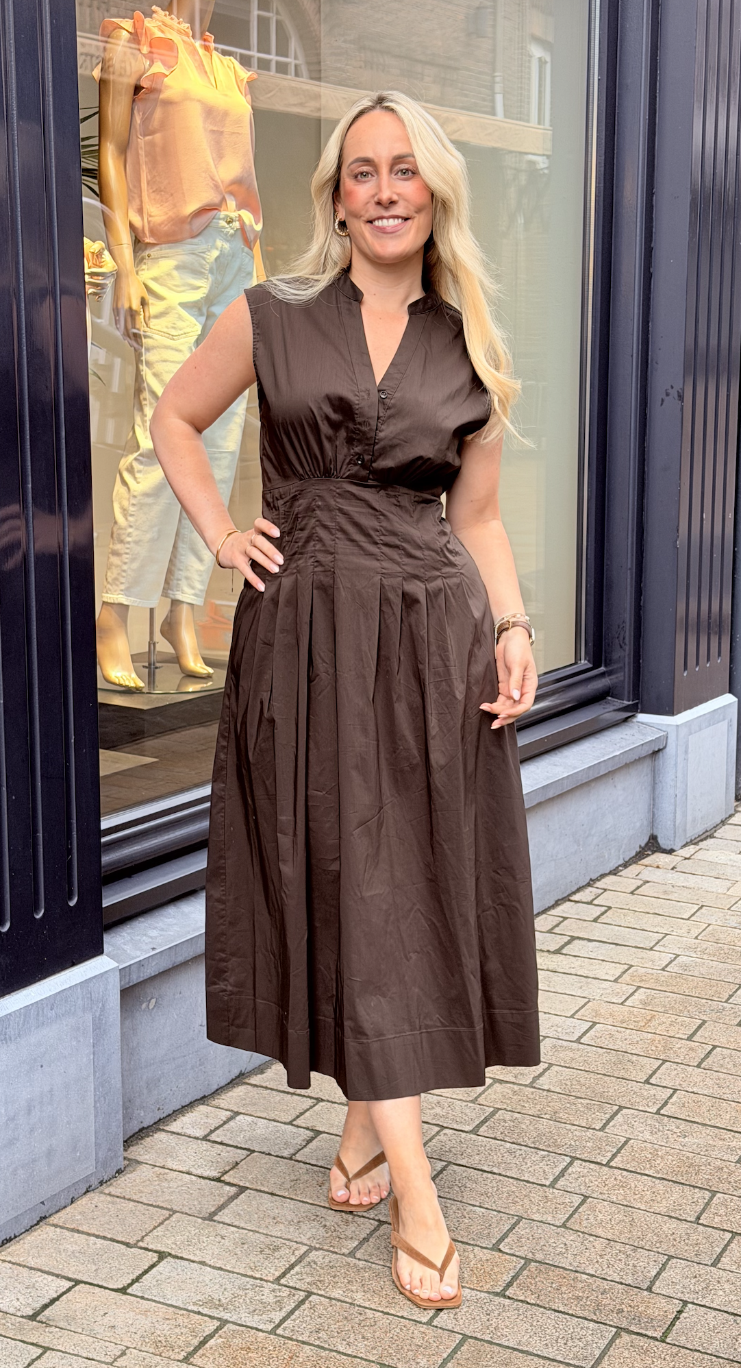 Irena Poplin Dress