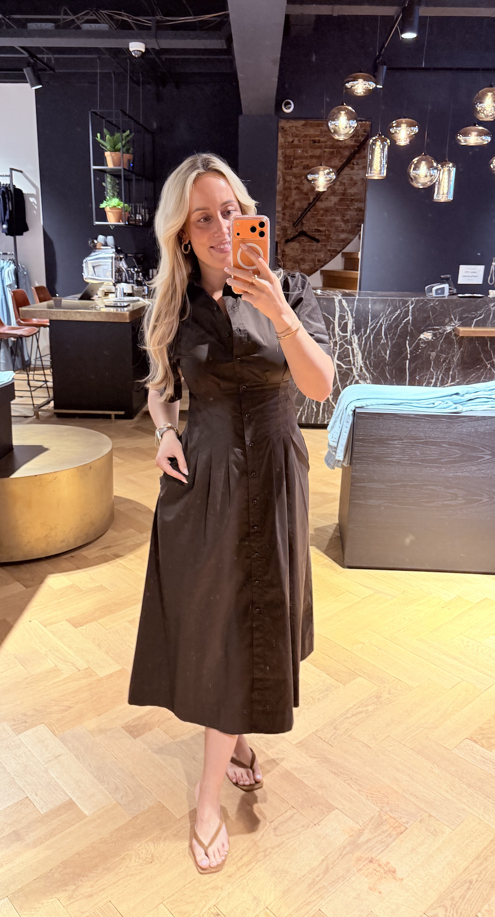 Baia Poplin Dress