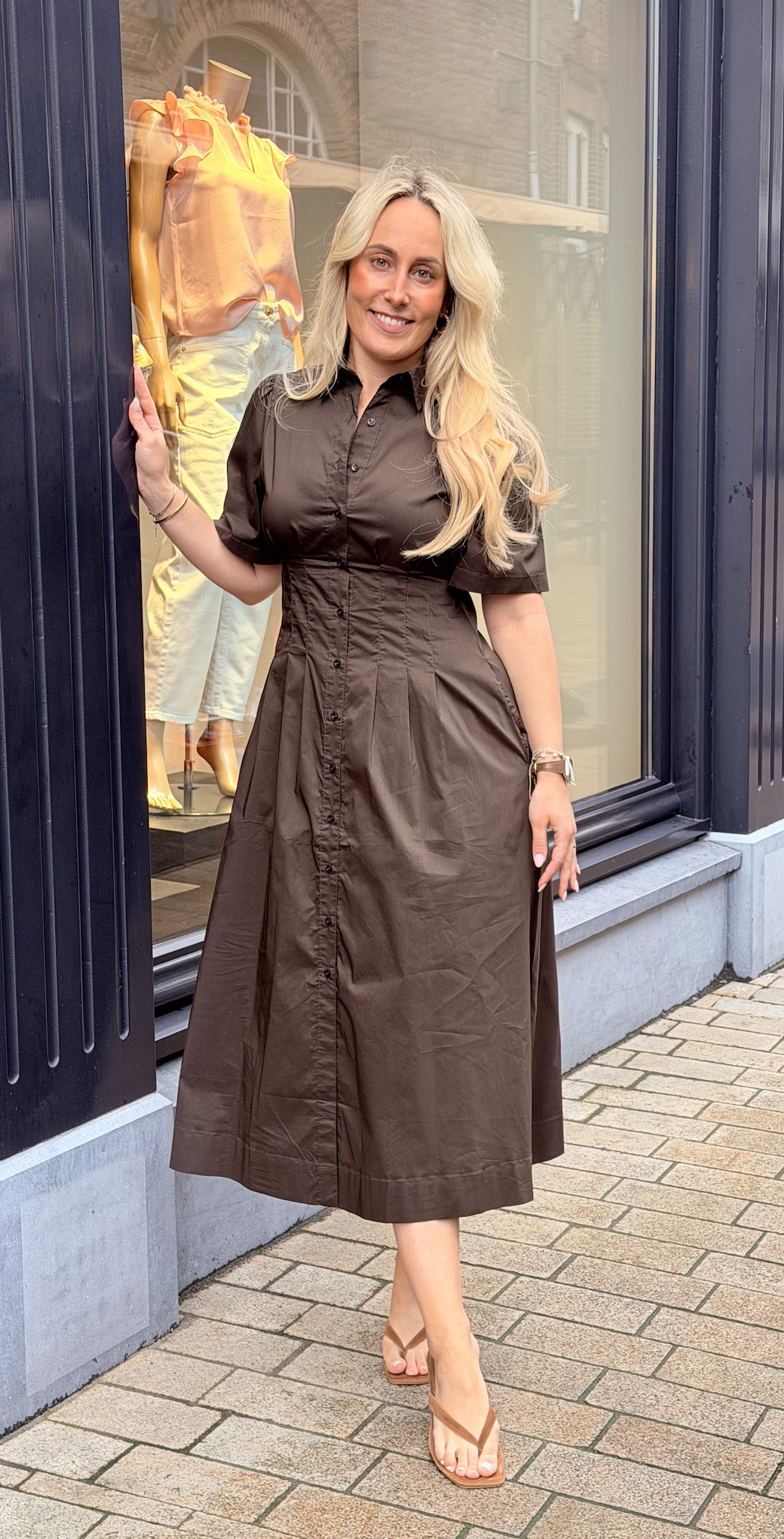 Baia Poplin Dress