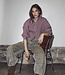 Musa Check Smock Shirt Wine