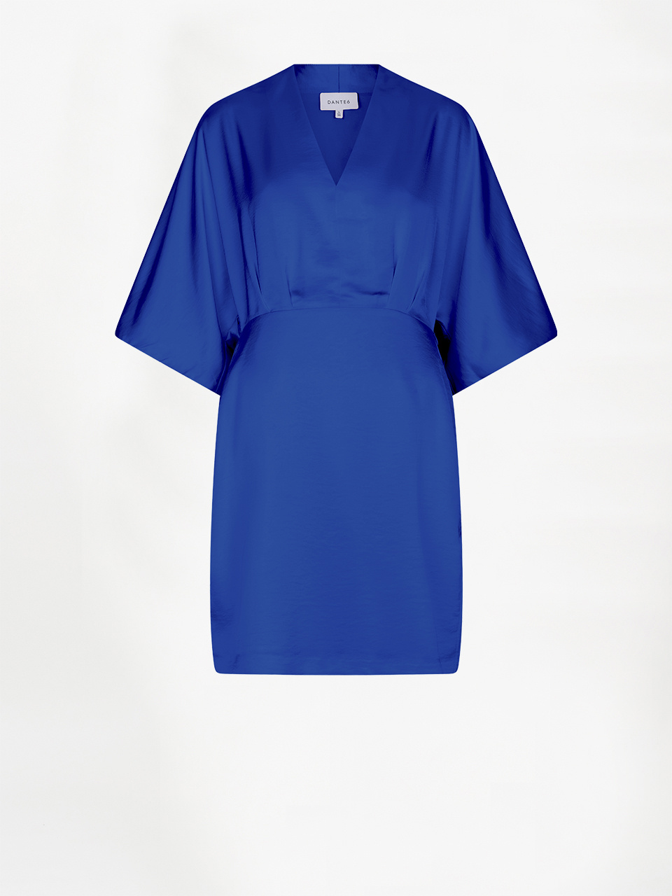 Cato satin kimono dress