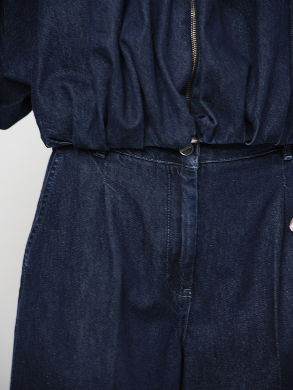 Cassi balloony denim jacket