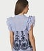 Jayla Stripe Embroidery Top