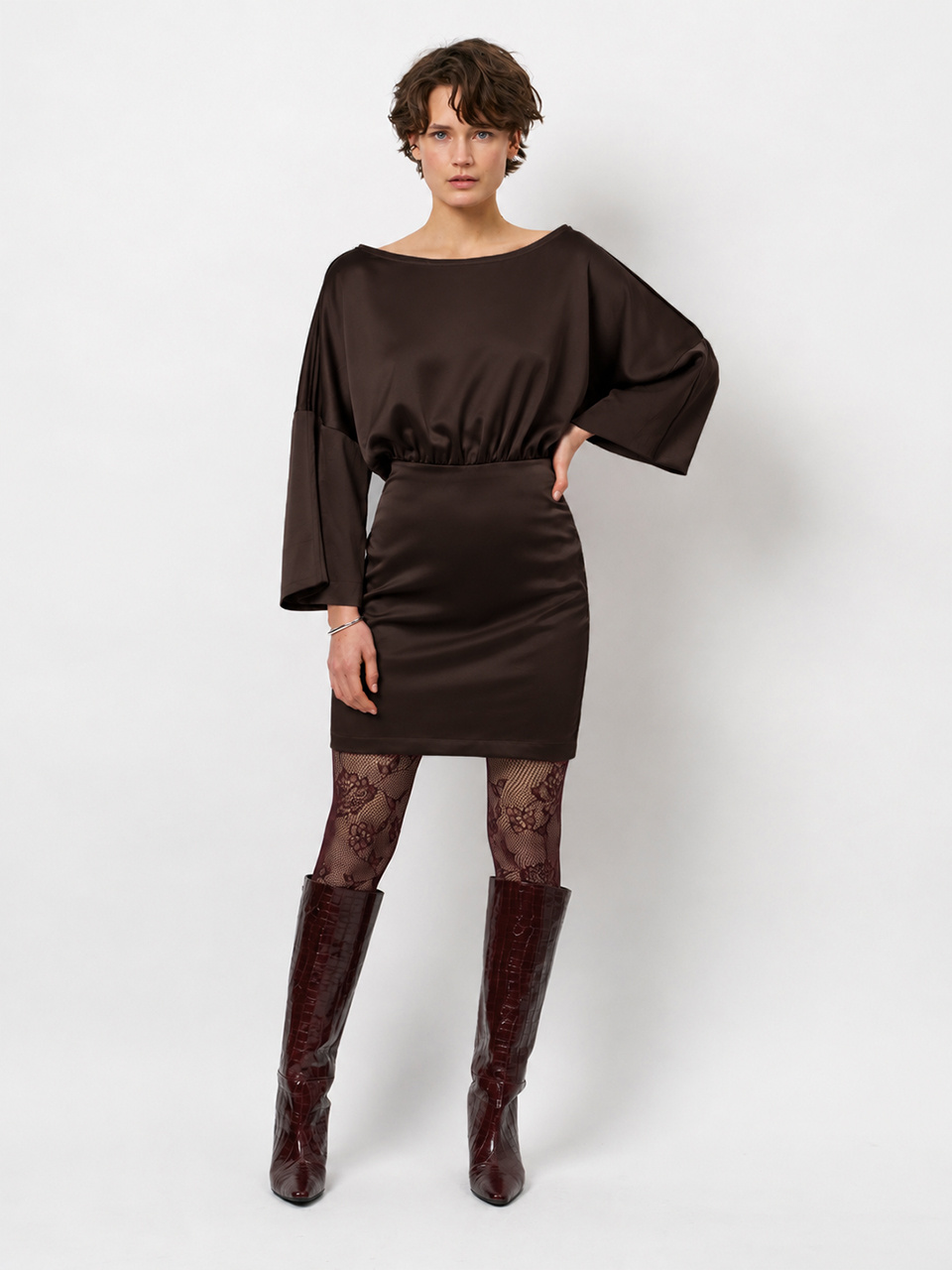 Maven kimono sleeve dress