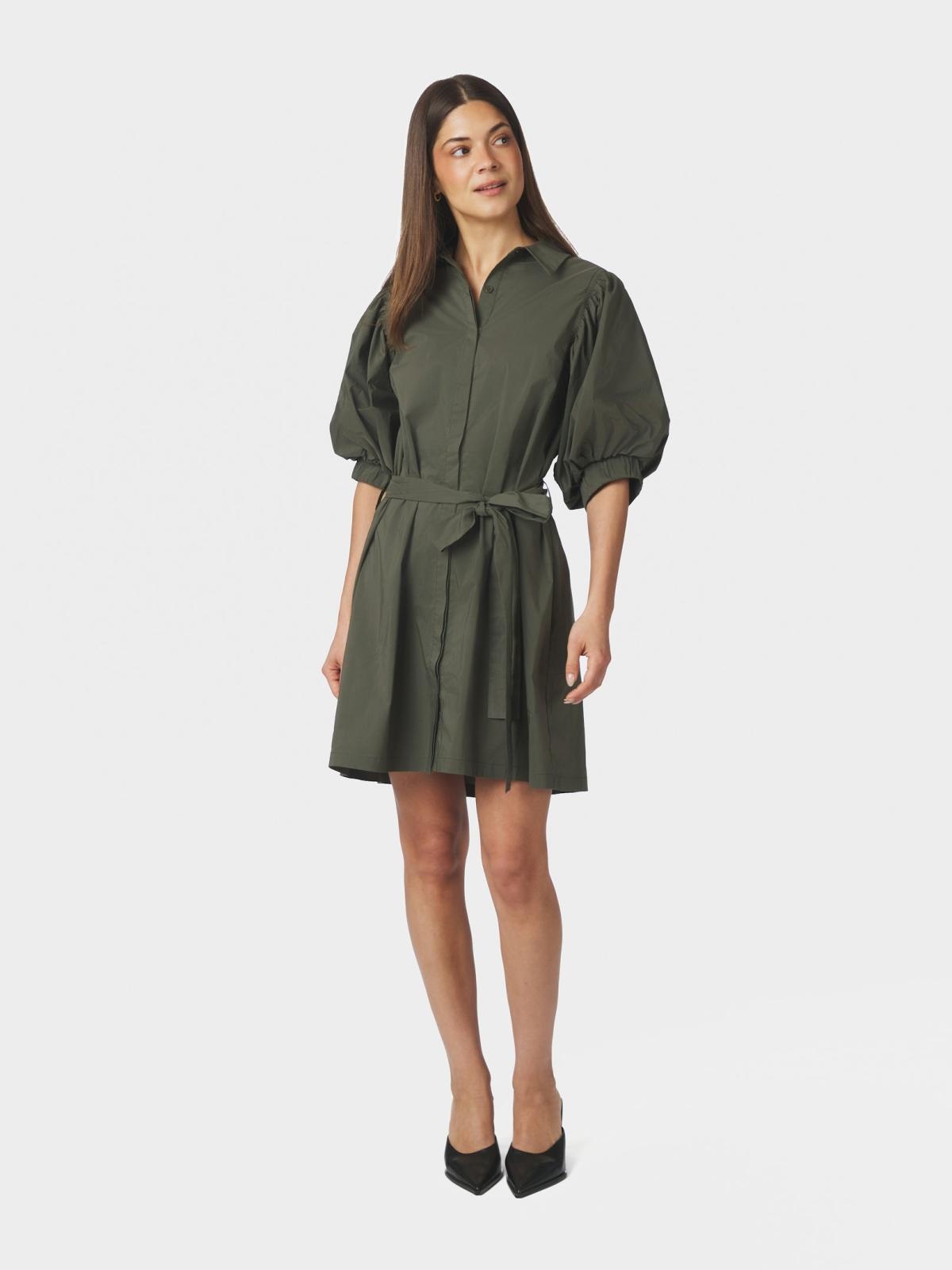 Serene Poplin Dress