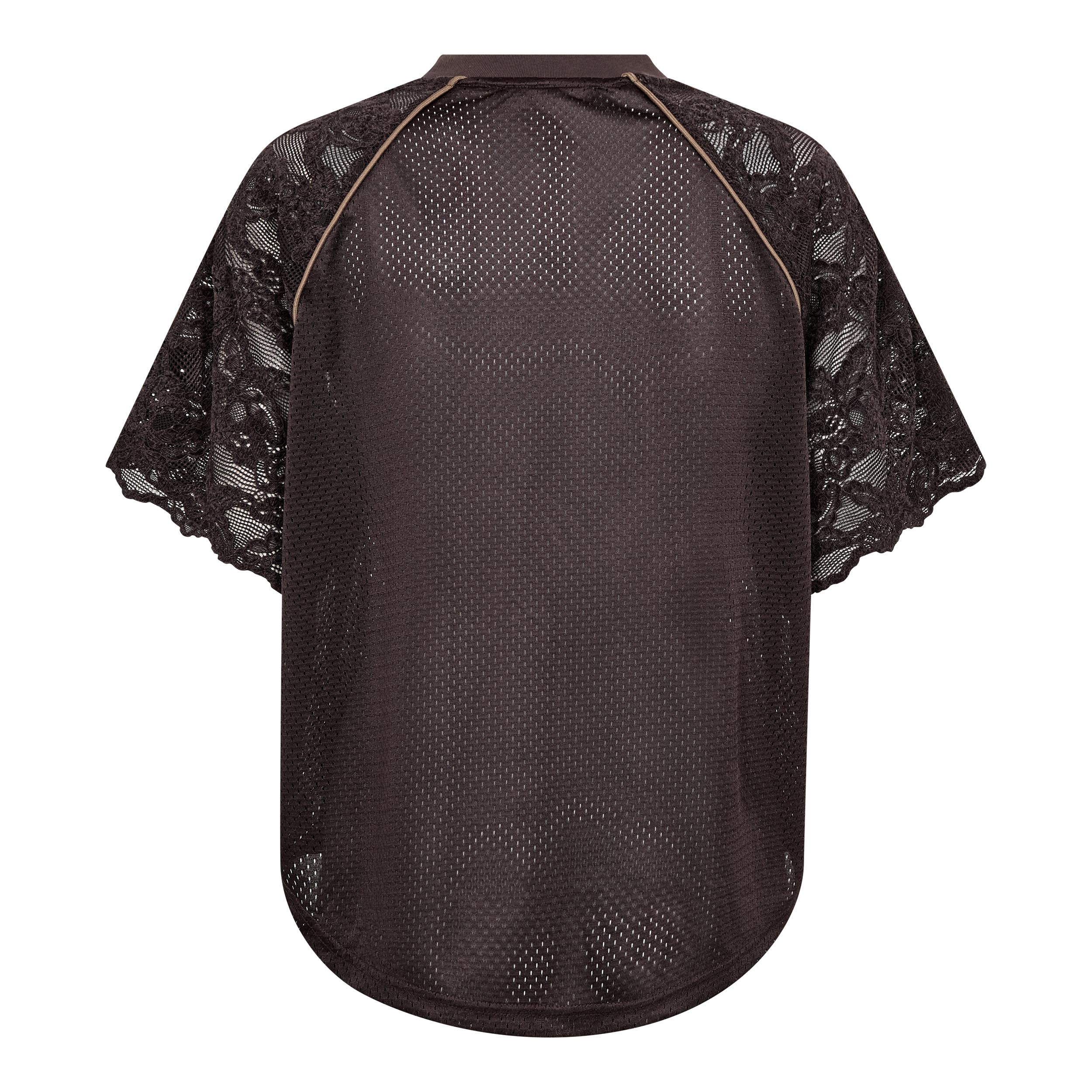 Trey Logo Lace Tee