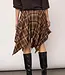 Dagny Check Tie Skirt