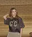 Trey Logo Lace Tee