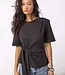 Oriane Pleat Tie Tee