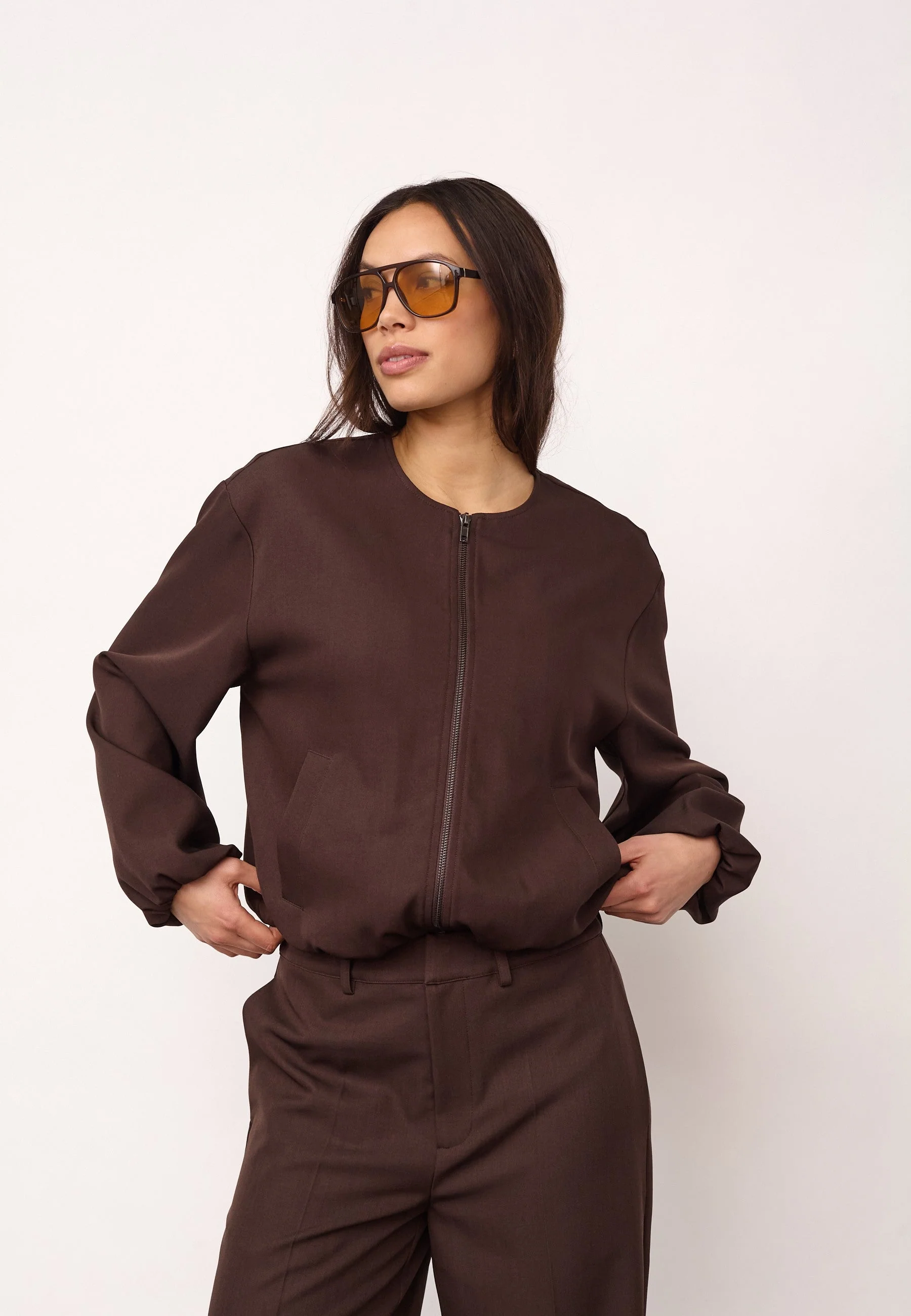 Co'couture Luna Balloon Zip Jacket