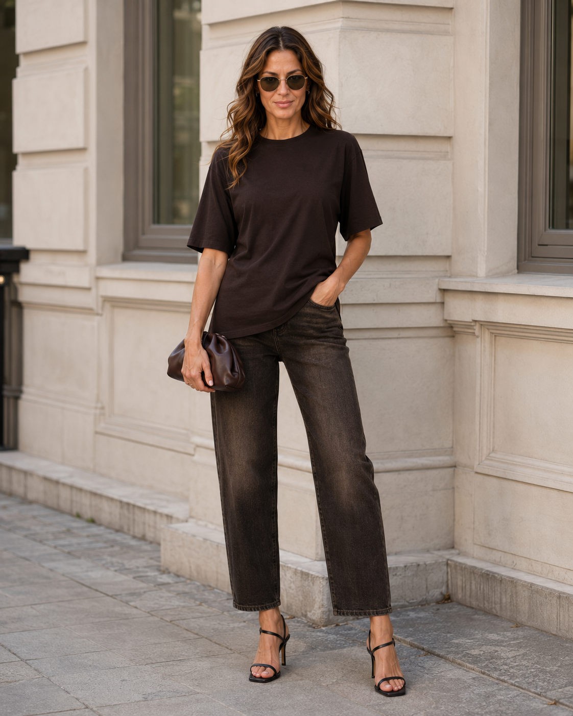 Neo Noir Alira Boxy Tee
