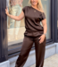 Roam satin drapey top