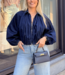 Cassi balloony denim jacket