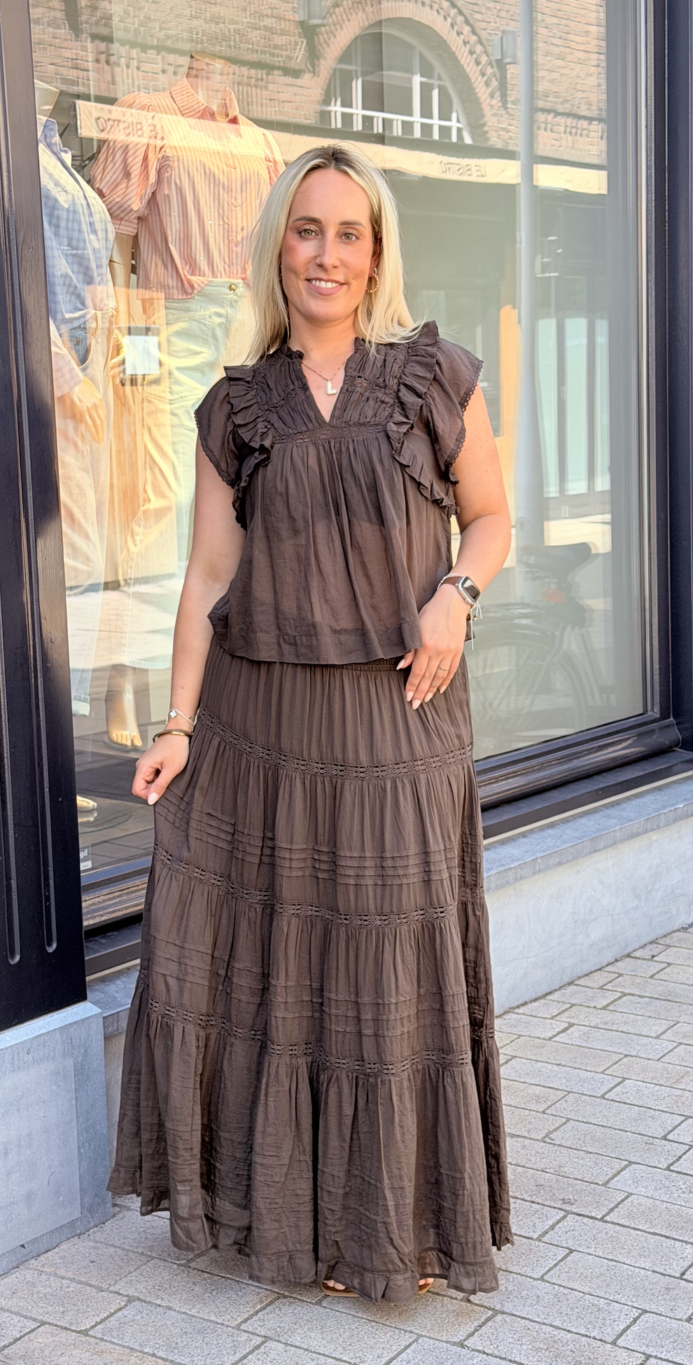 Jayla S Voile Top
