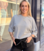 Devon washed batwing sweat