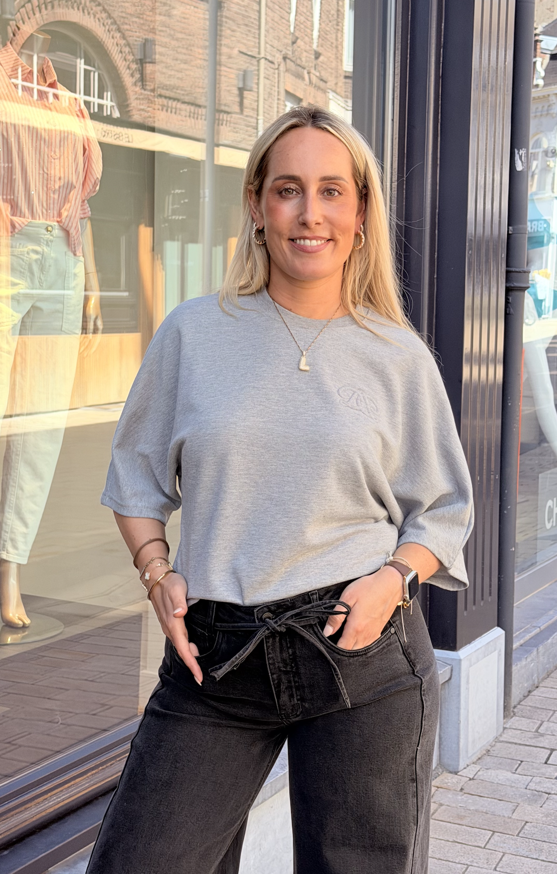 Dante 6 Devon washed batwing sweat