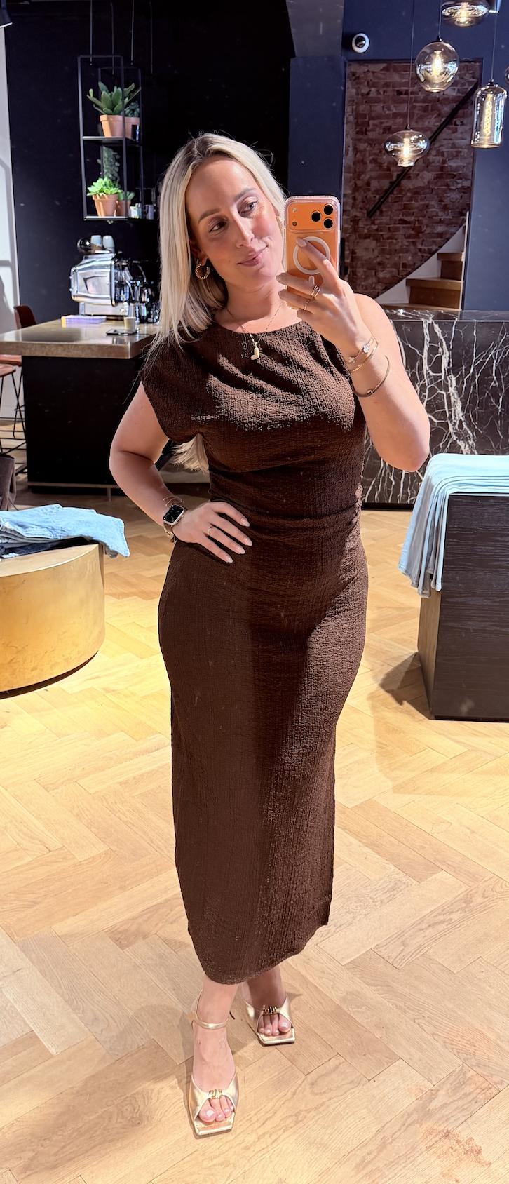 Aneli asymmetrical dress
