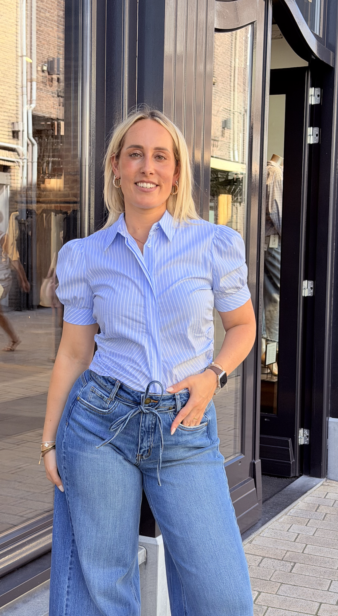 Frannie Soft Stripe Shirt