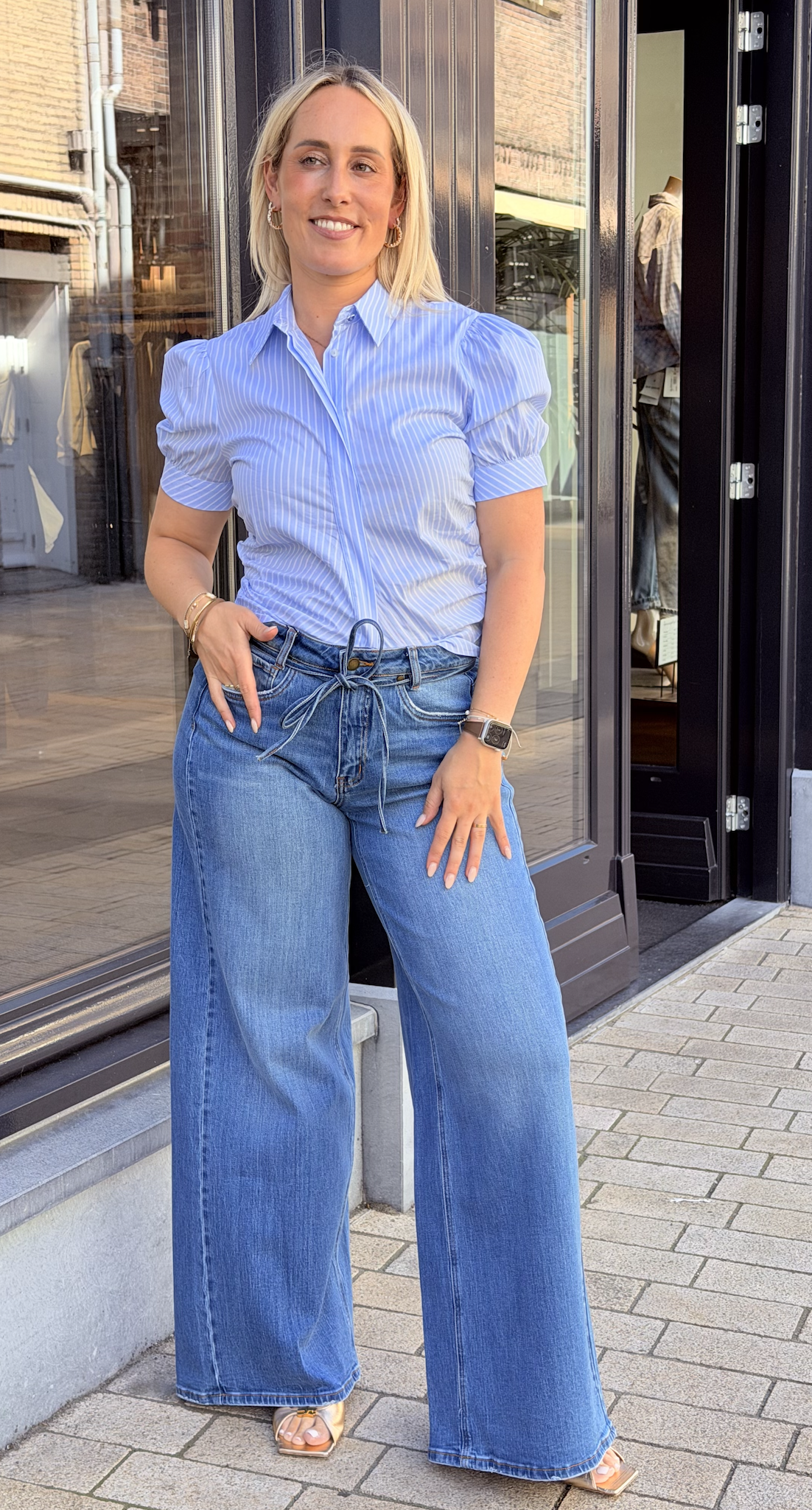 Frannie Soft Stripe Shirt