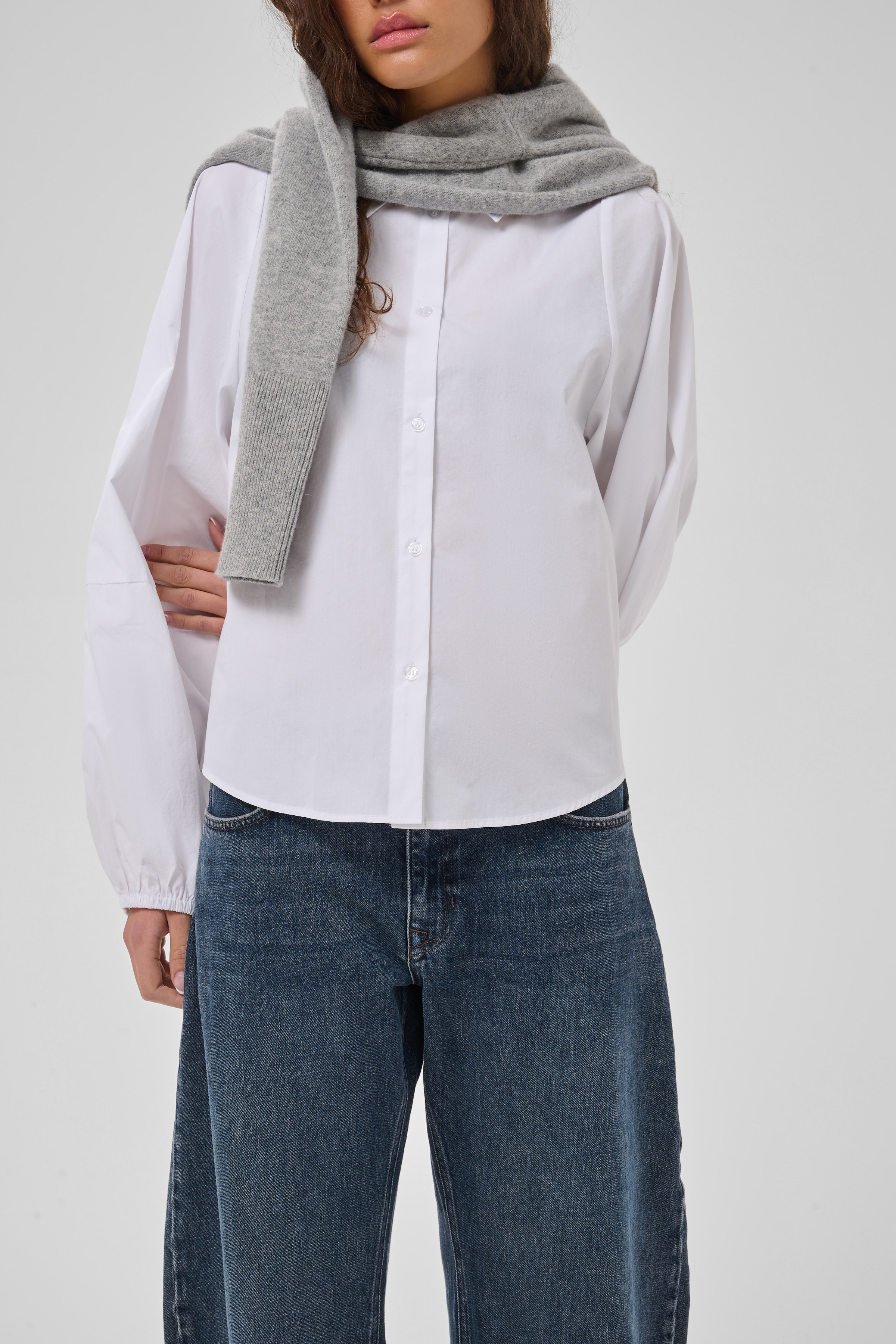 Sunna Balloon Sleeve Shirt