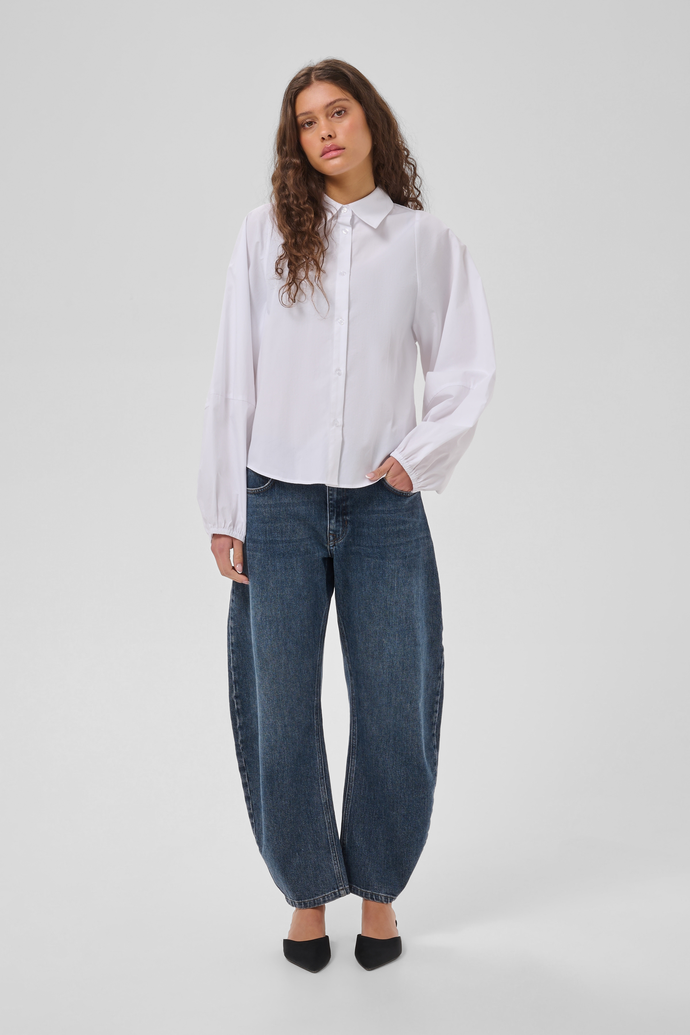 Sunna Balloon Sleeve Shirt