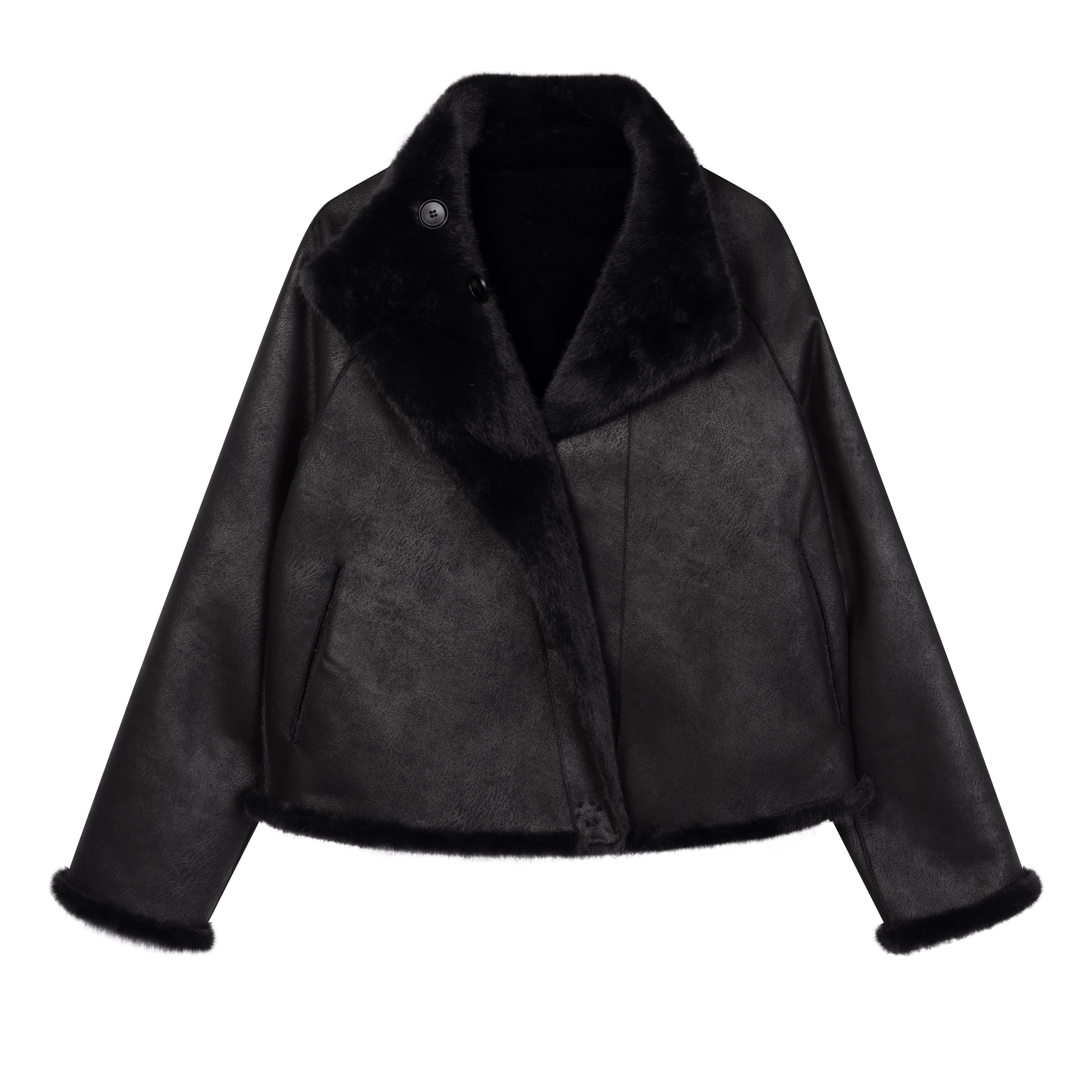Mallow Faux Mink jacket