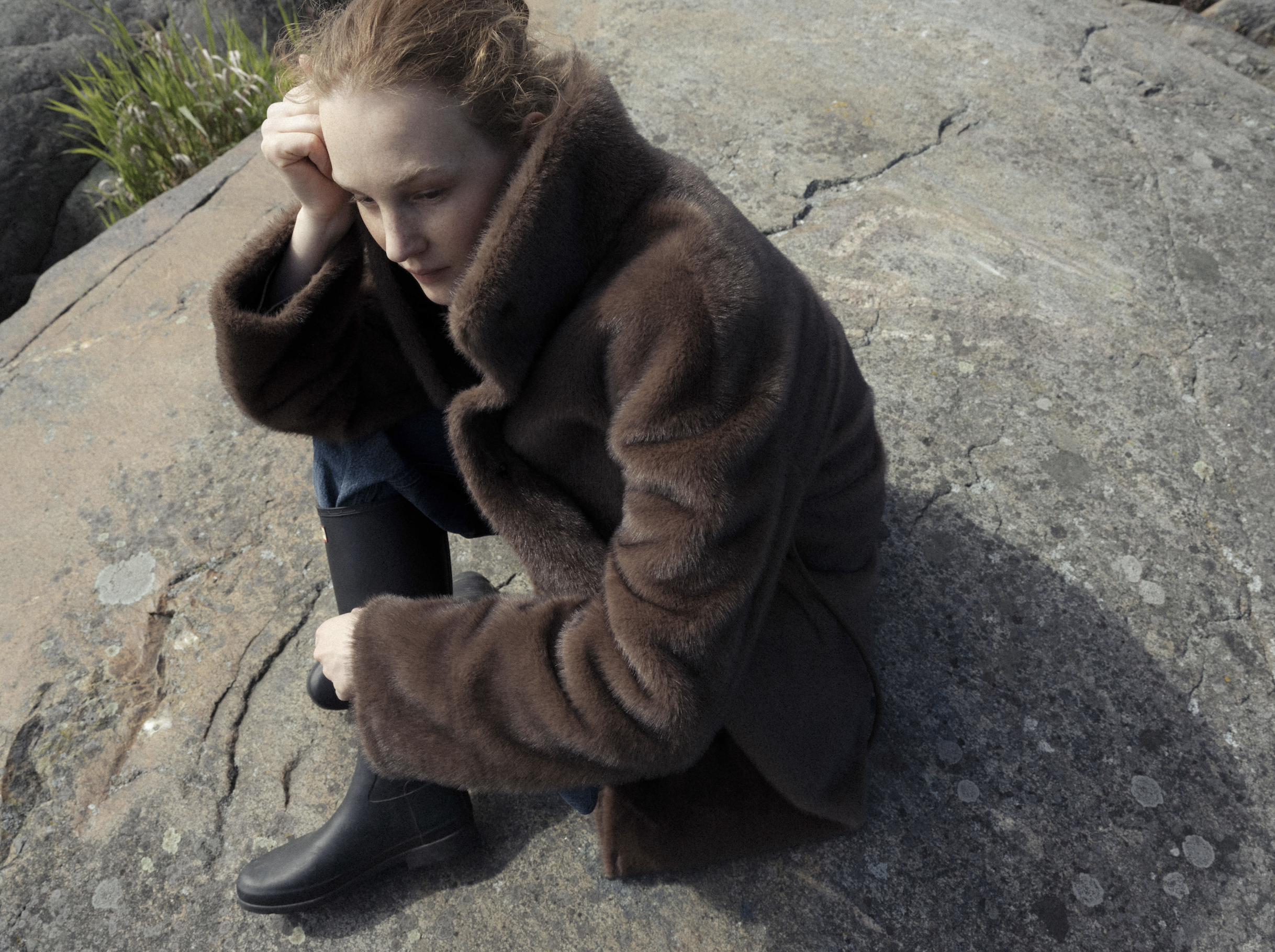Freja  Faux Mink jacket