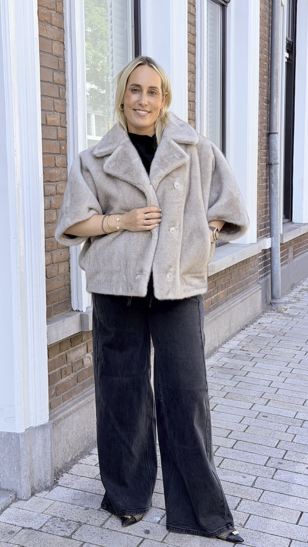 Clara Faux Mink Bodywarmer