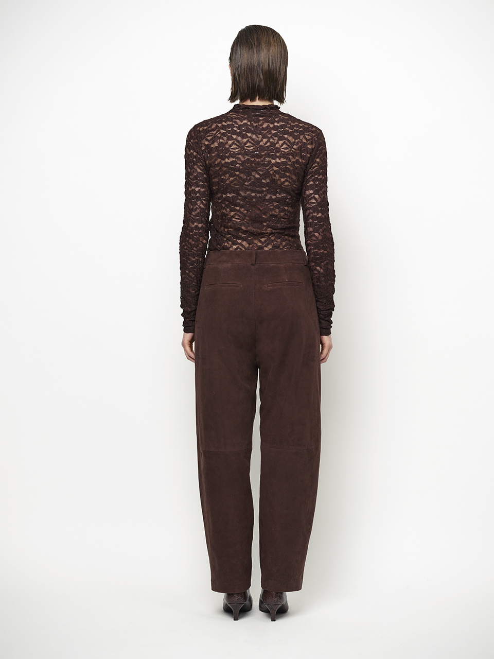 Irony lace turtle neck top