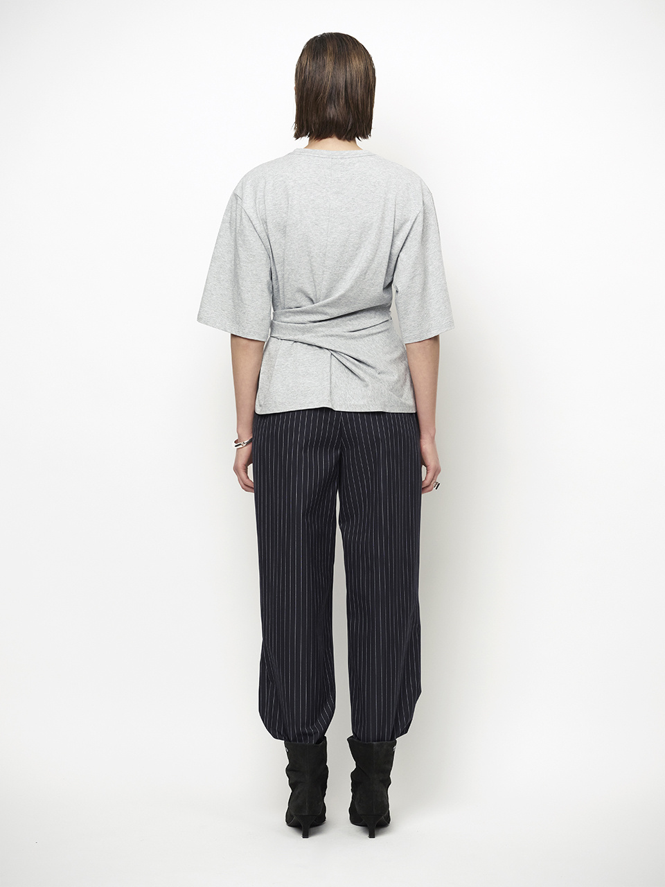 Dori Wrap detail tee