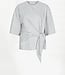 Dori Wrap detail tee