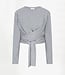 Benyo knitted wrap top