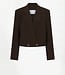 Reilley cropped blazer-jacket