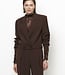 Reilley cropped blazer-jacket