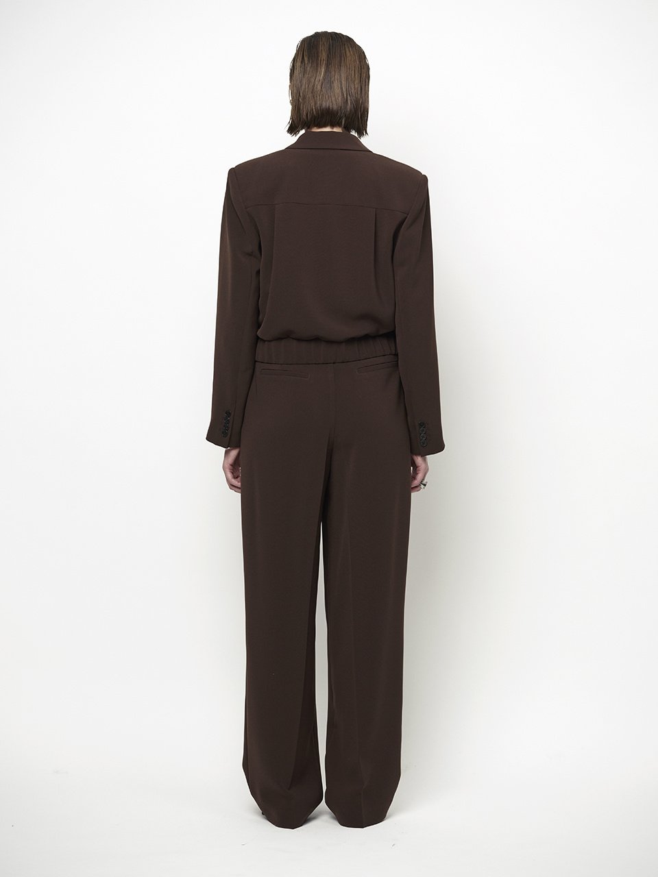 Reilley cropped blazer-jacket