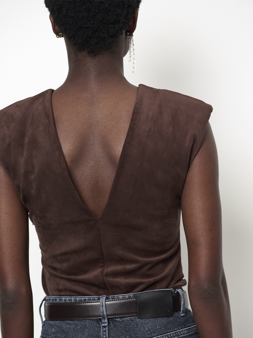 Sealey suedine body-top