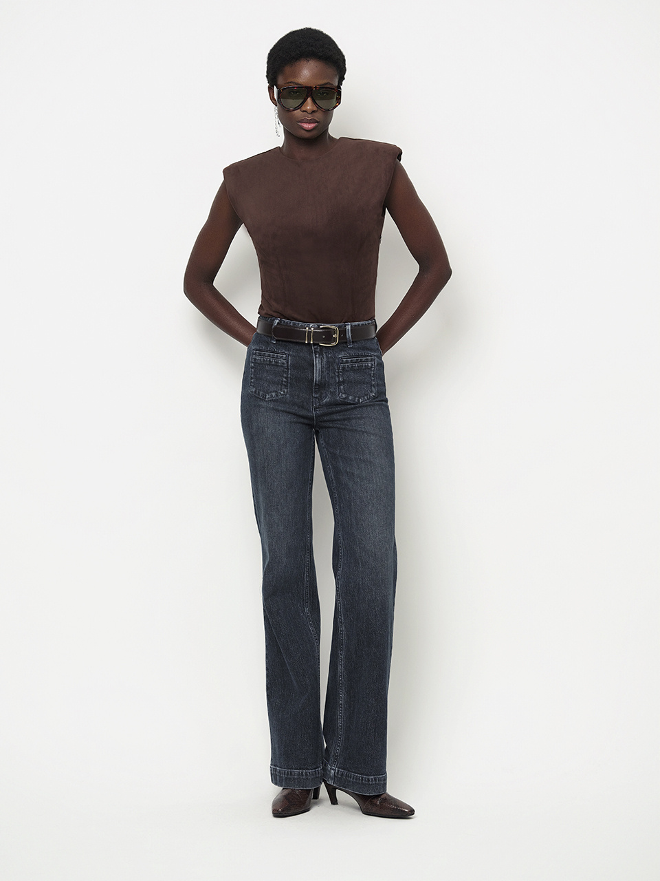 Sealey suedine body-top