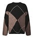 Inga Check Fluff Knit Pull