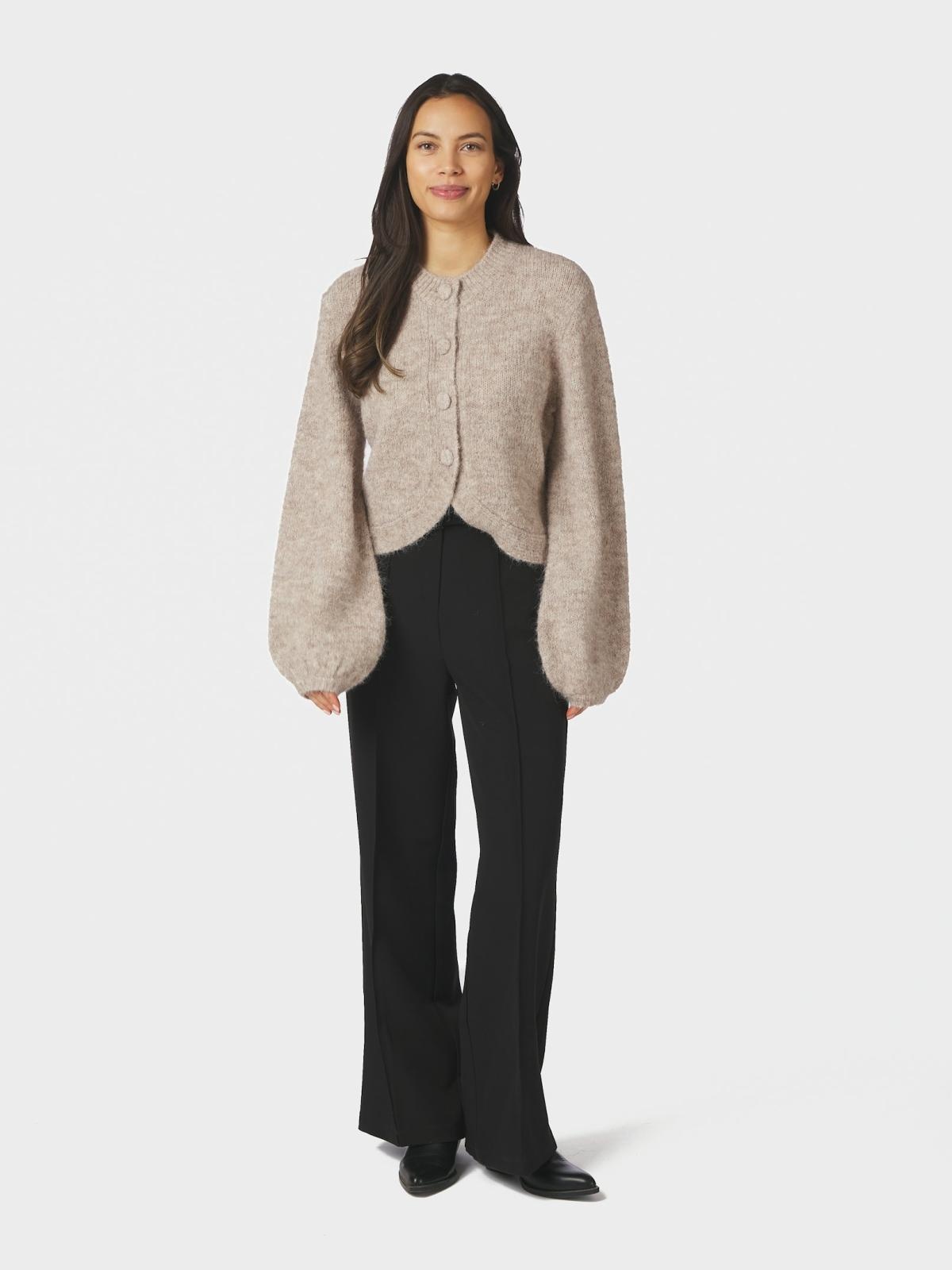 Gio Fluffy Knit Cardigan