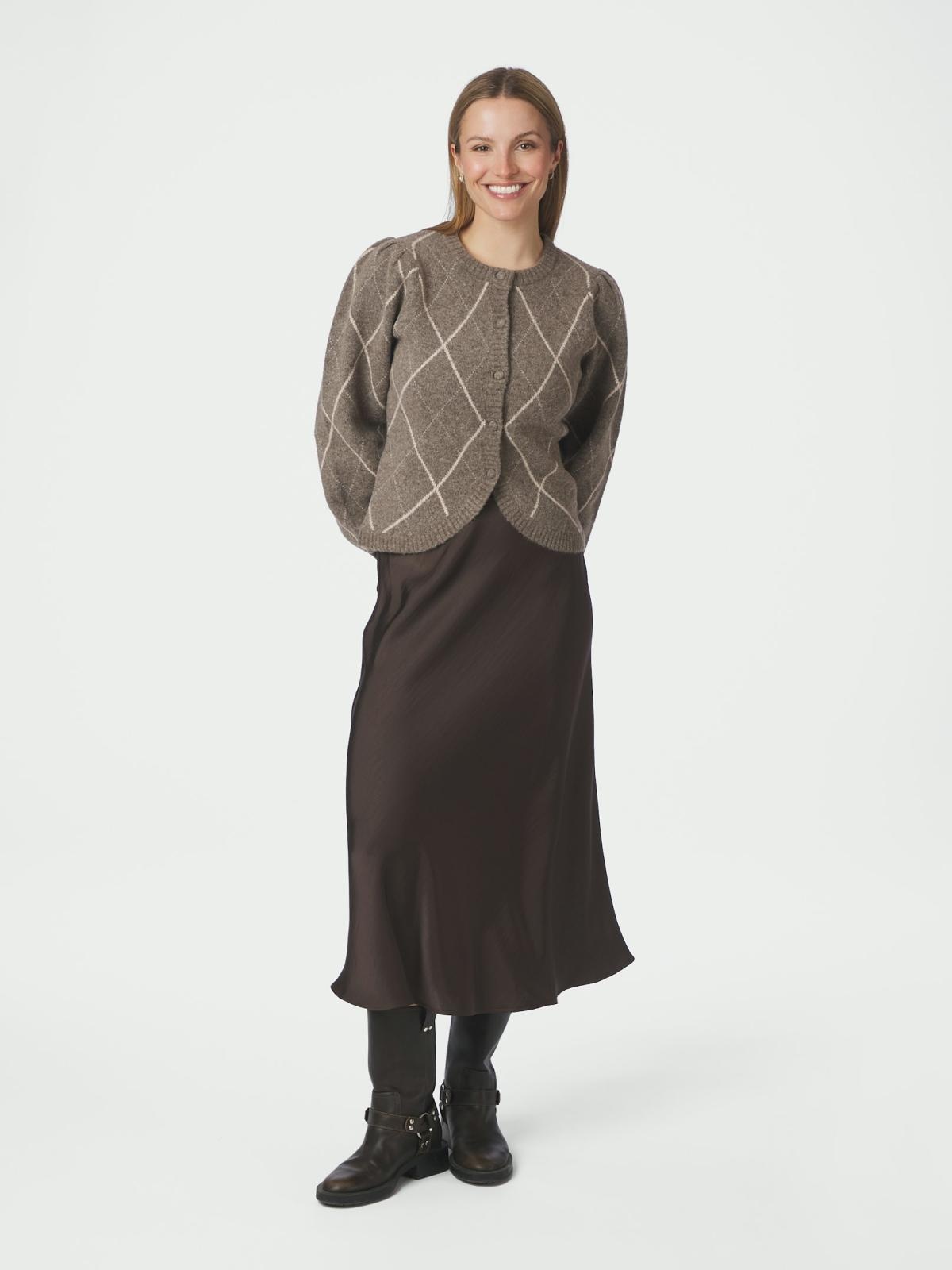 Koteas Check Knit Cardigan