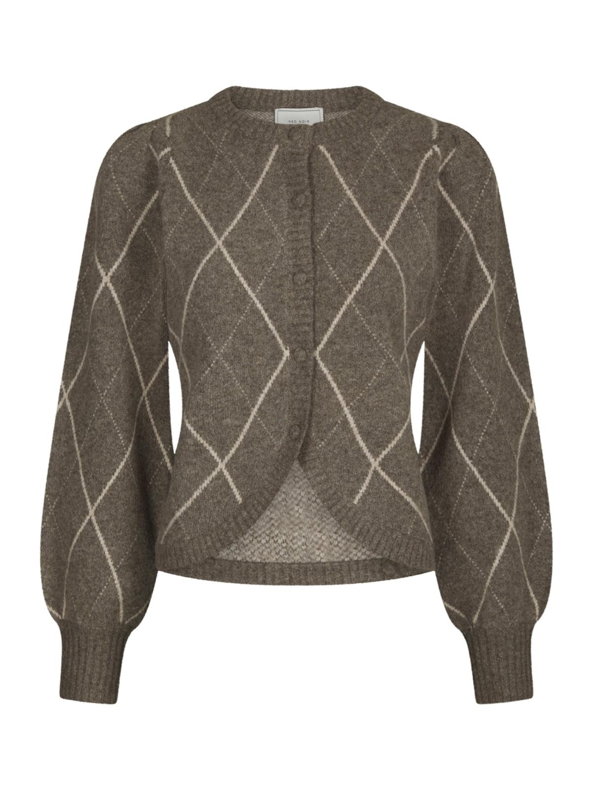 Koteas Check Knit Cardigan