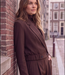 Reilley cropped blazer-jacket
