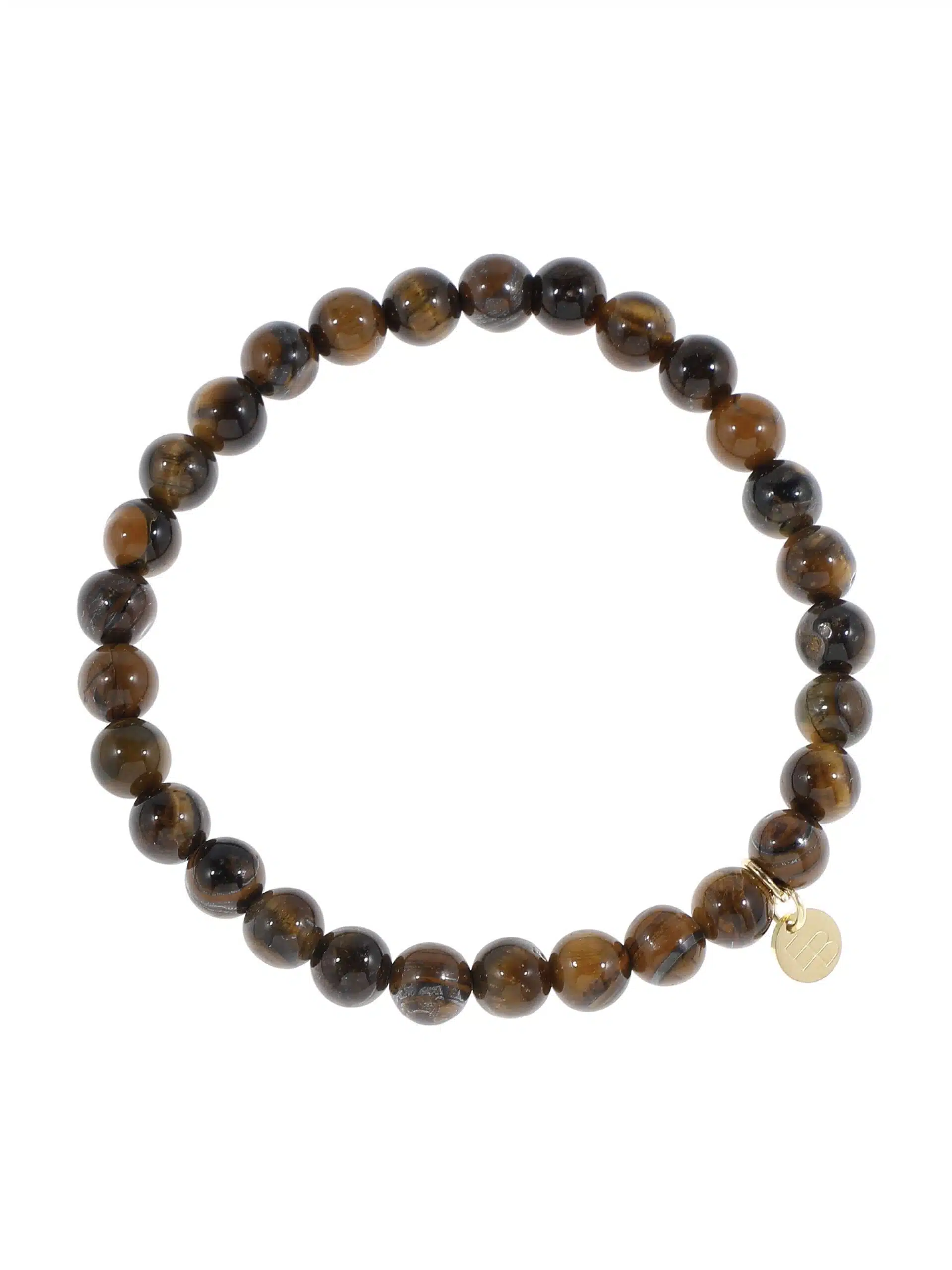 Ellen Beekmans Armbandje met gemstone balletjes